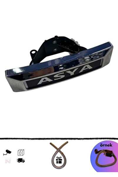 GMS CG Asya Ön Amblem Nikel - Bağlantılar Dahil Plastik (+buji kablo kılıfı)