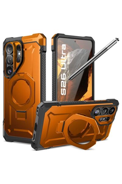 Supcase Husă UB Grip Mag pentru Samsung Galaxy S26 Ultra, MagSafe, Coral