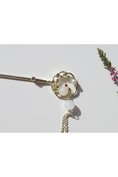 MAHLA دبوس شعر - إبرة شعر - كانزاشي - مشبك شعر كوري