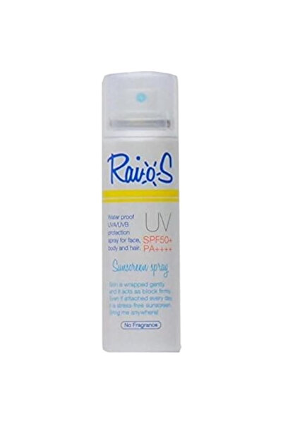 Raios SPF50+ NO FRAGRANCE SUNSCREEN SPRAY 70ML