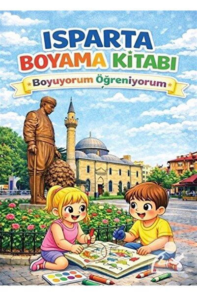 Mondes Yayınları Isparta Coloring Book