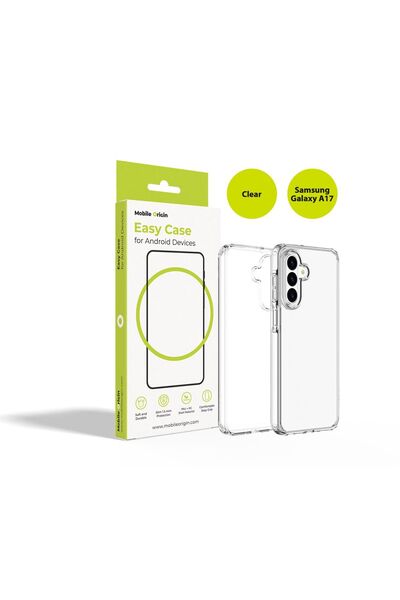 Mobile Origin Origin Easy Hybrid Clear Case for Samsung Galaxy A17 5G - Trans...