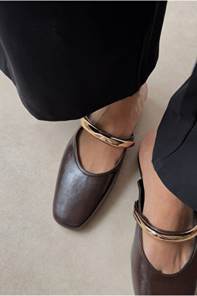 Mupa Shoes Women's Slippers Bitter Brown