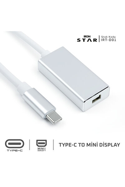 IRONSTAR Type-C to Mini Display You Can Transfer Audio and Video from Type-C ...