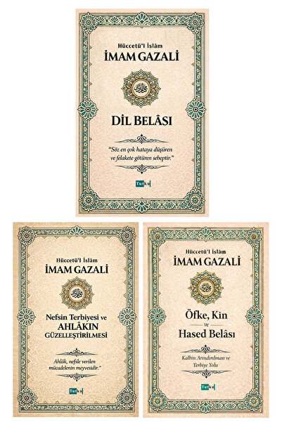 Tutku Yayınevi Gazali - 3 Kitap - İmam Gazali