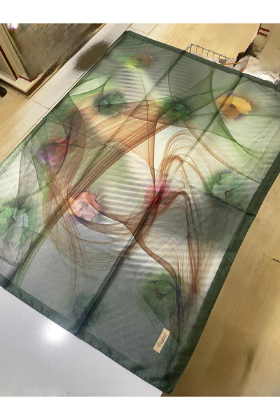 Sinem Digital Crystal Scarf 3075-01