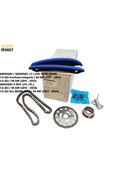 OE RENAULT Σετ καδένας χρονισμού για Nissan Qashqai Renault