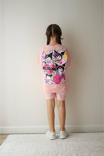cgboutiquestylekids Cg Kids Kuromi Kız Çocuk Alt Üst Takım Süper Kalite Kumaş...
