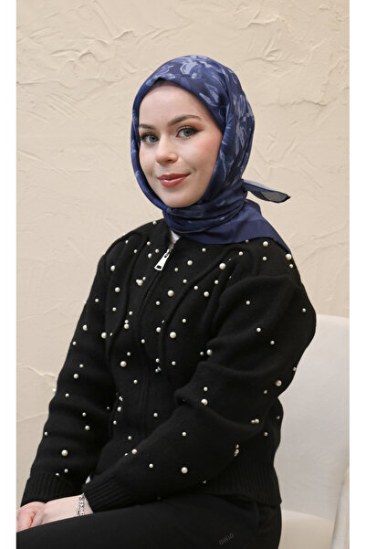 efdal şal eşarp Lily Pattern Indian Cotton Scarf