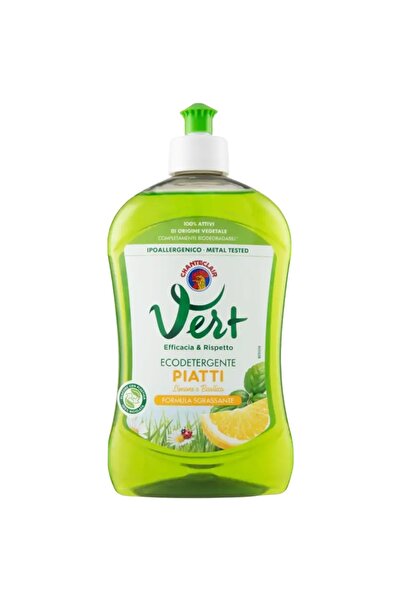 Chanteclair Vert detergent organic de vase cu Lămâie și Busuioc, 500 ml