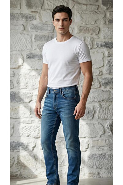 Twister Jeans Erkek Kot Kesimi Likralı Pamuk Tensel Pantalon