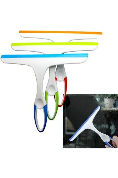 Marrkhor 3-Pcs Glass Window Wiper Soap Cleaner Squeegee Shower Bathroom Mirro...