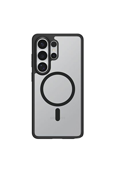 Spigen Ultra Hybrid Mag Case for Samsung Galaxy S26 Ultra, Clear/Black