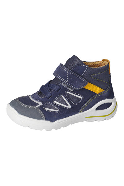 PEPINO by RICOSTA АКТИВ- Кожени ергономични мъжки ботуши за босо ходене, тъмн...