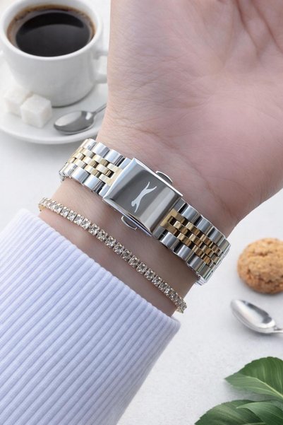 Slazenger Steel Cord 2 Year Warranty 5 Atm Water Resistant Women Wristwatch+Bracelet Sl.G2240.M02