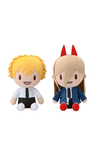 SEGA دمية سانباتشي الخاصة من تشينسو مان بطول 12 بوصة، دينجي وباور (قطعة واحدة...