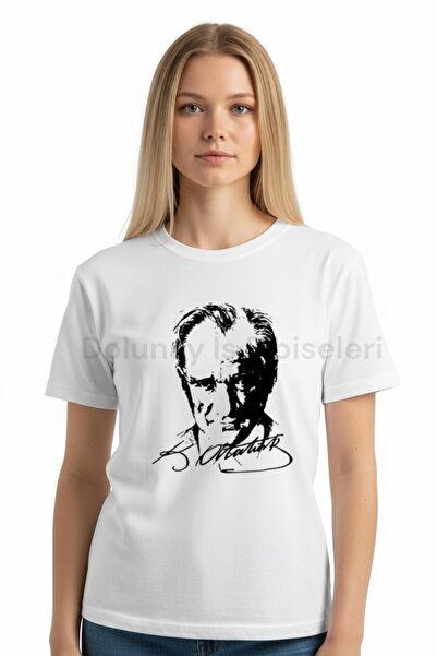 canan erman dolunay iş güvenliği ekipmanları Ataturk Printed T-Shirt Unisex