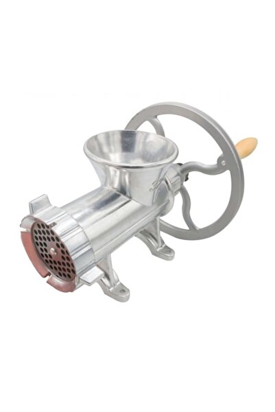 OEM Mașină de tocat carne manuală, JIA, Nr. 32, Aluminiu, Argintiu