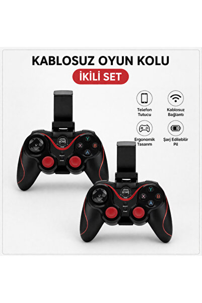SFL Product Android & iPhone Uyumlu 2 li Set • Yeni Nesil Mobil Oyun Deneyimi Gamepad Oyun Kolu