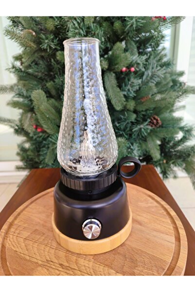 Madame Coco Nela Dokunmatik Abajur - Siyah