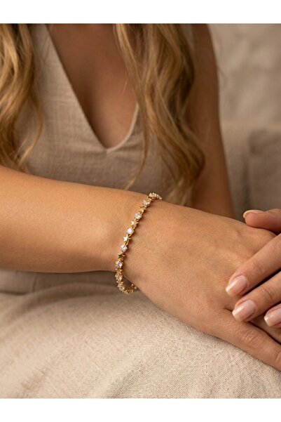 İNN JEWELLERY Xuping Bracelet Anti-Tarnish Antiallergic Gourmet Figured (2 Ye...