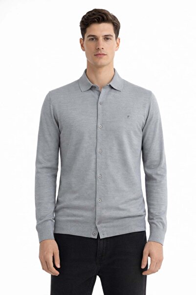 Giotelli Gray Knitwear Sweater