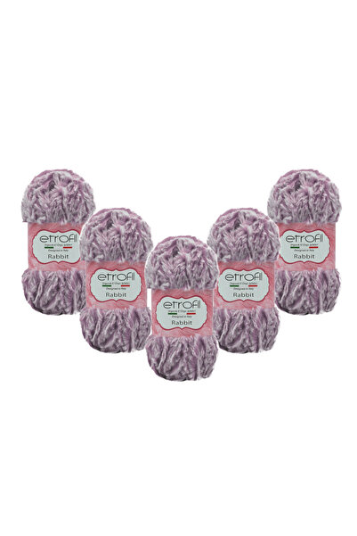 Etrofil Rabbit (70684) 5 ΤΕΜ. 100 γρ. 65 μ. 100% Πολυεστέρας Βελούδινο Χοντρό...
