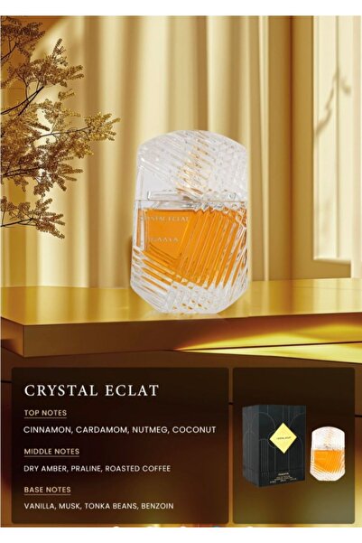 Inaaya Arabian Crystal Éclat Unisex Perfume 100ML – Elegant Sweet and Fresh A...