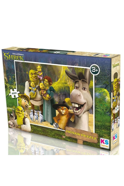 Ks Games Puzzle 200 Parça Shrek Puzzle