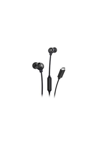 Motorola Căști intraauriculare 3C-S cu fir USB-C și microfon, negre