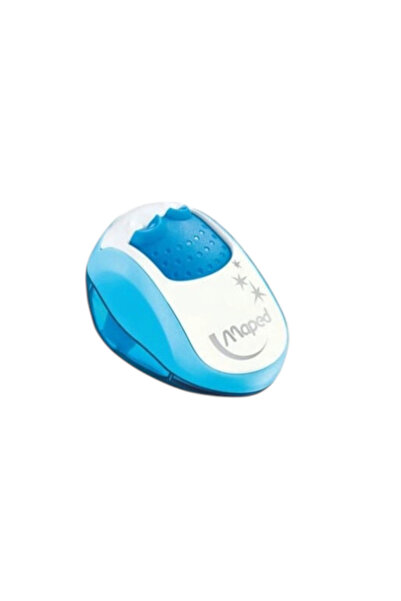 Maped مبراة أقلام ذات فتحتين (أزرق-أبيض)