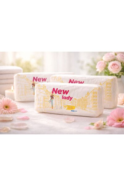 new lady Hygienic Pads Normal Single Pack 10 Pads X3 Pieces