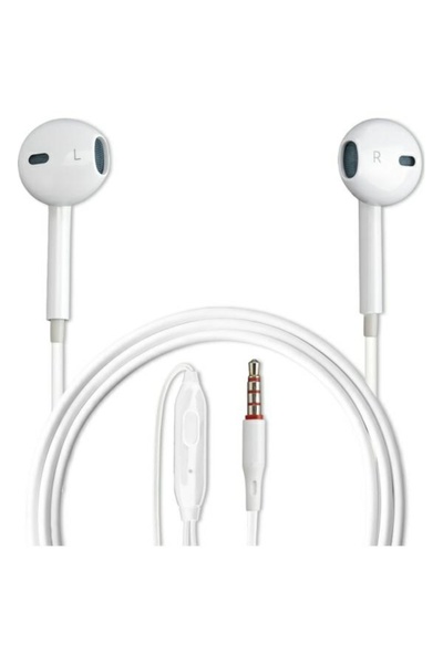 4smarts Căști intraauriculare cu fir Melody Lite, cu microfon, 3.5mm, albe