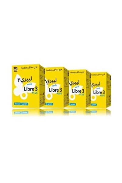 Freestyle Libre 3 Plus مستشعر لمتابعة مستوى السكر في الدم بدون ألم وبدون إبر،...