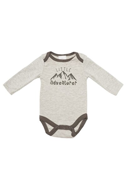 Bambimici -Printed Long Sleeve Bodysuit with zipper and Pyjama - Multicolor