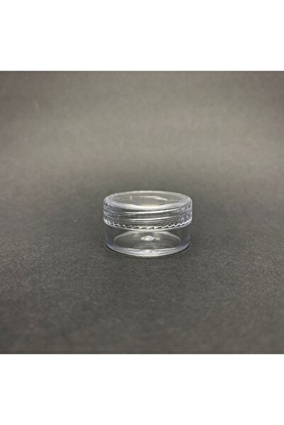Pause Art Home 5 Cc Transparent Mica Cream Jar - with Lid - 5 ml Mica Cream J...