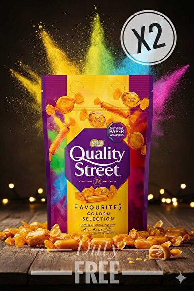 hijazigroup Nestlé Quality Street Favourites Golden Selection chocolate (2 AD...