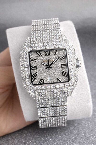 Generic Lüks Taşlı Kadın Kol Saati – Göz Alıcı Dikkat Çekici Bir Modeldir