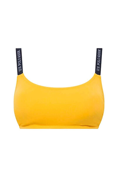 U.S. Polo Assn. Γυναικείο μπικίνι με κίτρινο λεπτό λουράκι