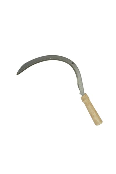 MSA Seceră din oțel zimțat cu mâner din lemn 40 cm