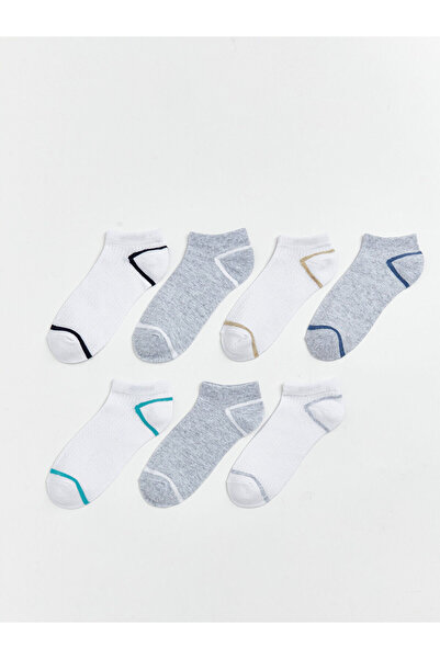 LC Waikiki Nevavm Farklı Colors Boys' Booties Socks 7-Pack