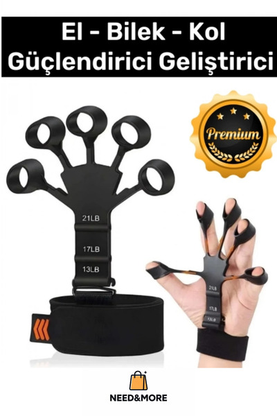 #Sports Muscle Finger Wrist Arm Strengthener Developer Grip Silicone Spider Rubber