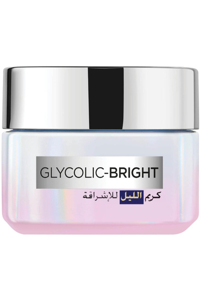 Loreal Elvive كريم لوريال الليلي المفتح بالجليكوليك 50 مل