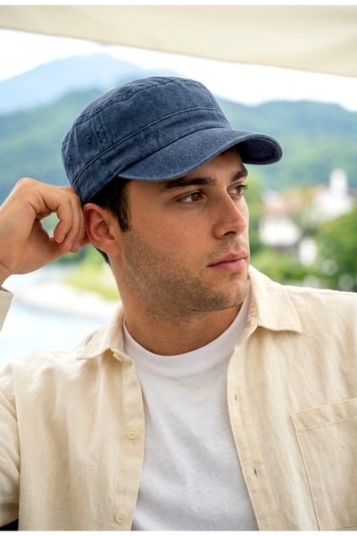 LAGRANZE Vintaro Castro Denim Cap