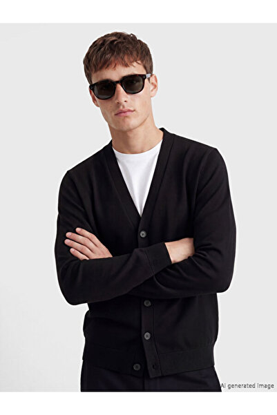 LC Waikiki Rmz Gi̇yi̇m Farkiyla V Dikim Men's Cardigan