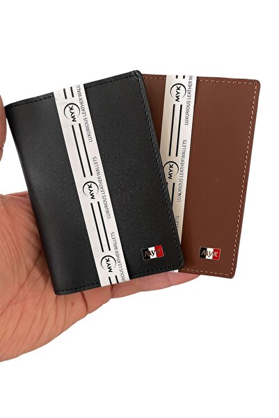 MYK Genuine Leather wallet with Multiple card holders slots