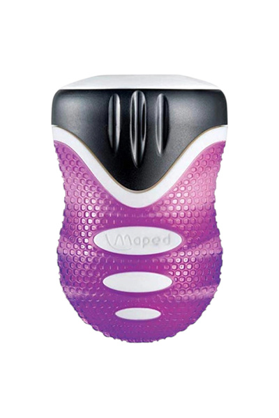Maped Clean Tek Hole-Perforated Pencil Sharpener (Purple)