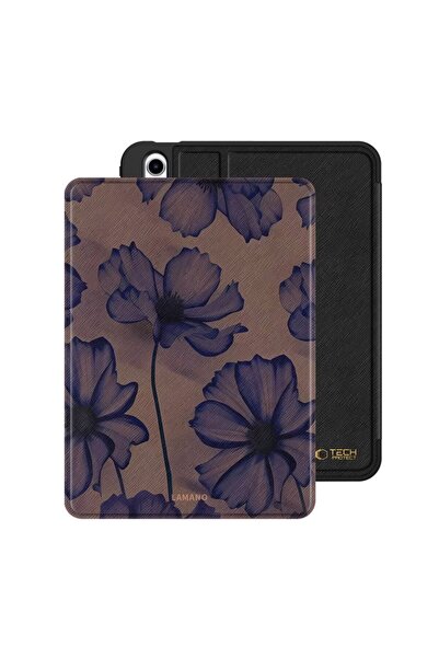 Tech-Protect Lamano Flip Case for iPad 10.9 (2022) / 11 (2025) Velvet Night