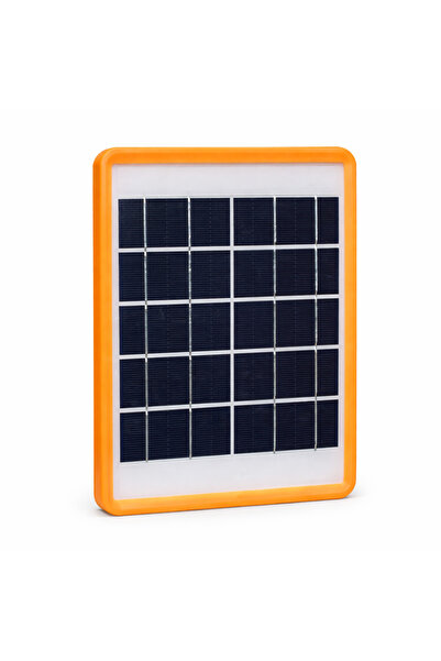 Biki لوح شمسي 6 فولت 5.5 واط مقاوم للماء 27×18.5 سم - ZO-718 اسود