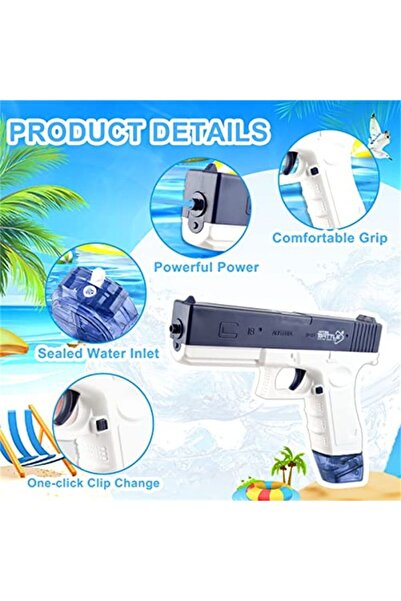 Generic Electric Water Gun for Kids USB Rechargeable Battery for Outdoor Back...